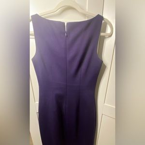 Purple Tahari dress